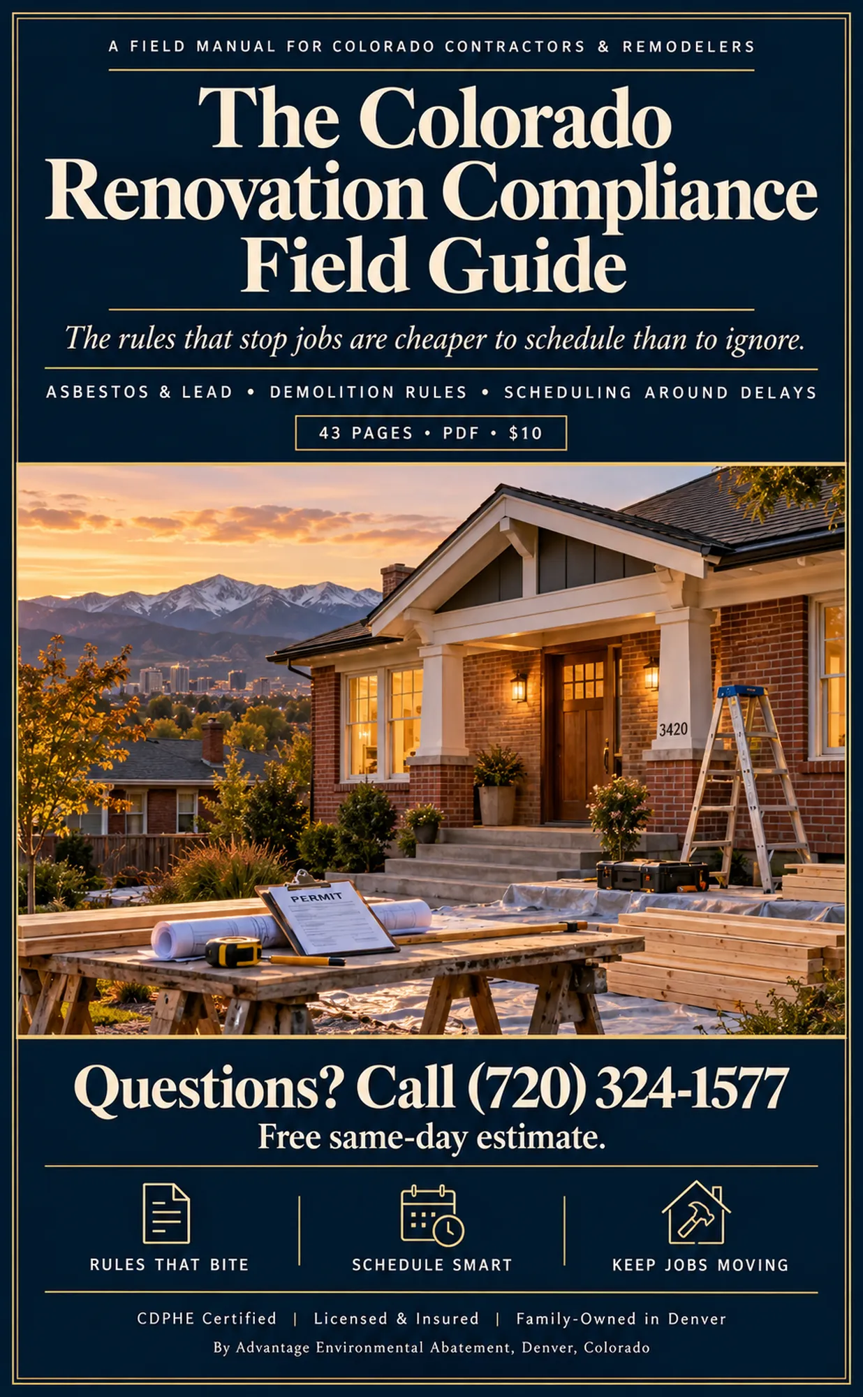 Cover of The Colorado Renovation Compliance Field Guide